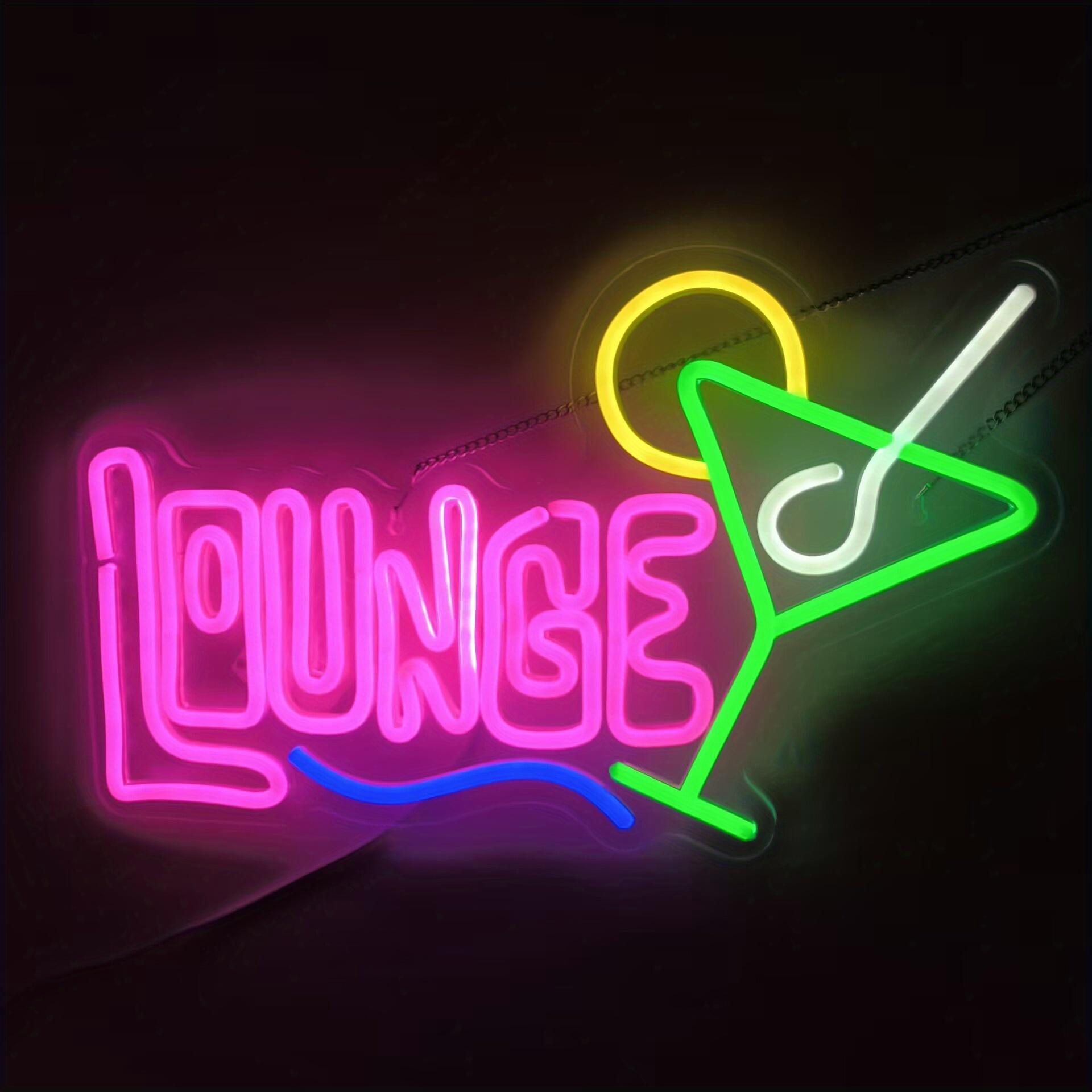 Home Bar Lounge - Lampu Neon LED untuk Ruang Santai,