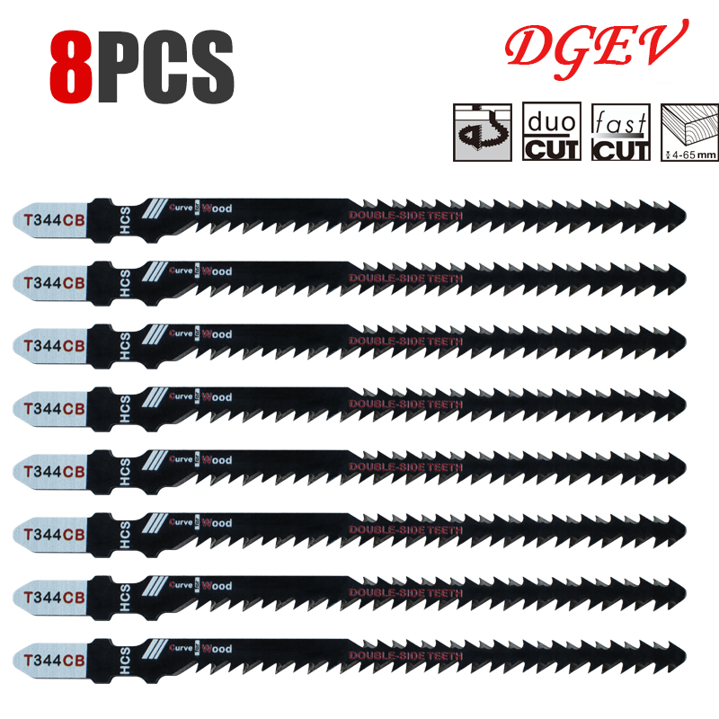 Jigger Double Sided - Pisau Gergaji Jigsaw Dua Sisi 4/8-Pak