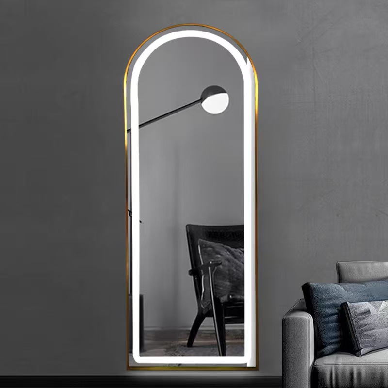 Home Barber - Cermin Panjang Penuh Dengan Lampu LED