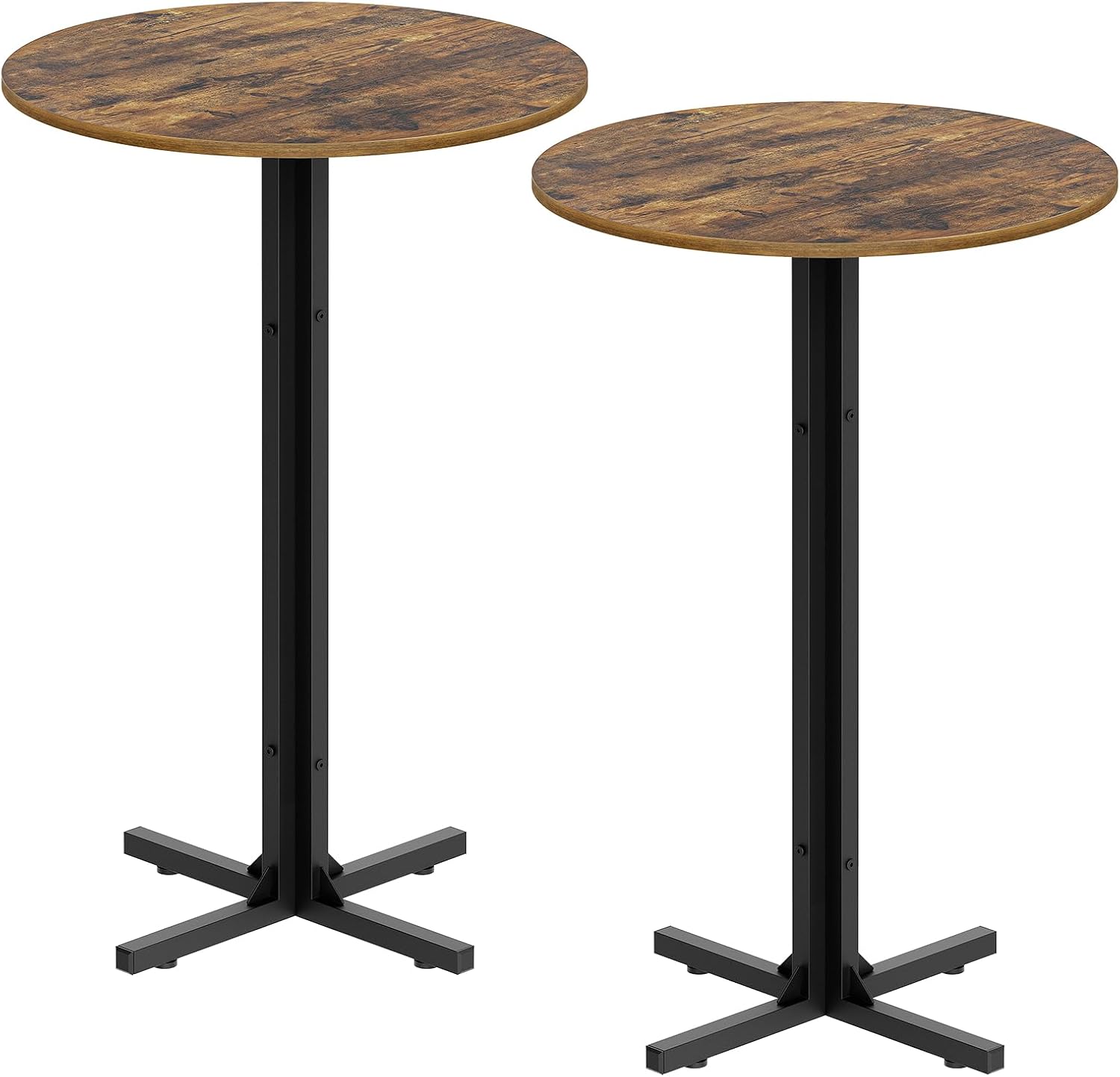 Home Bar And Counter - Set Meja Bar Bulat (2 Buah),