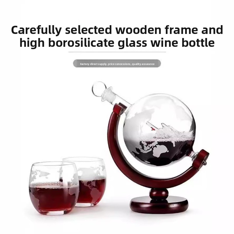 Set Dekanter Globe Kreatif den - Decanter Globe Set ulasan dan harga