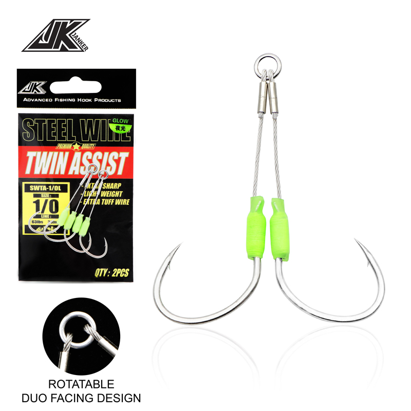 JK 5 Paket Laut Memancing Hook - Jigger Double Sided ulasan dan harga