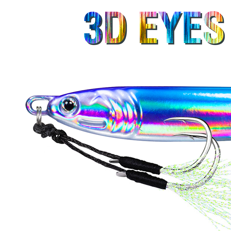 7 buah umpan pancing Jig cepat - Jigger Double Sided ulasan dan harga