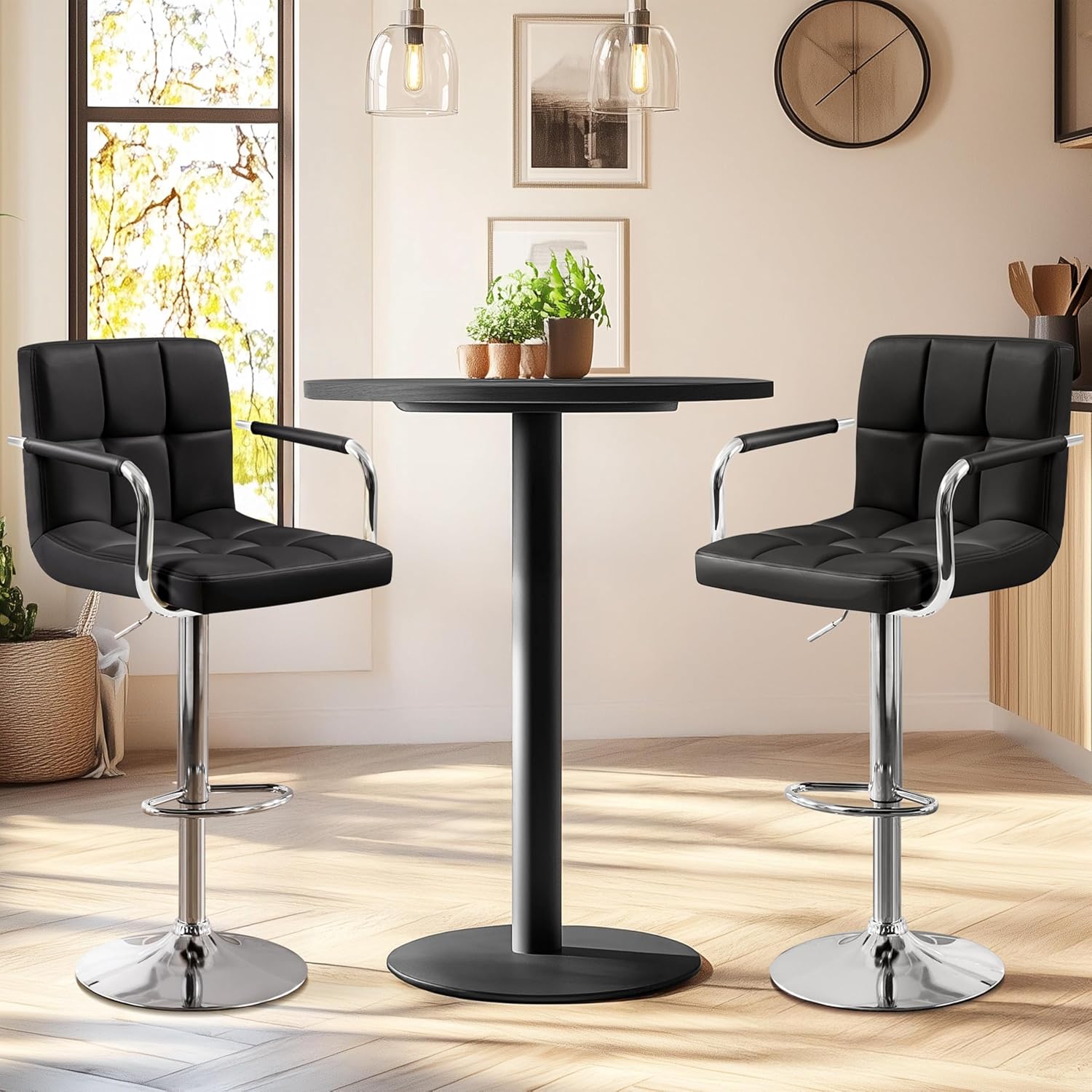 Set Kursi Bar Isi 2, Kursi Bar - Home Bar Stools ulasan dan harga