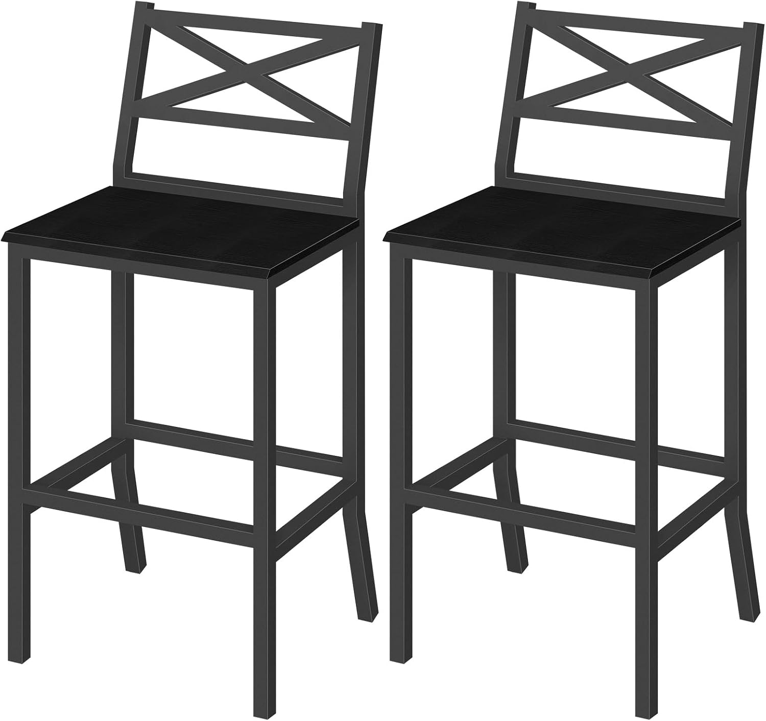 Kursi Bar, Set 2 Kursi Bar den - Home Bar And Counter ulasan dan harga