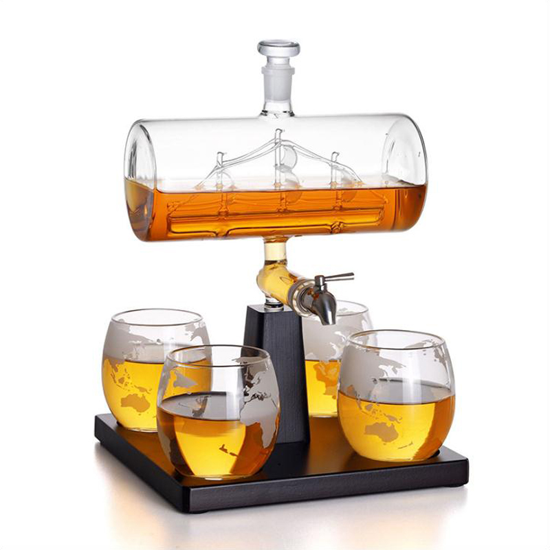 Dekanter Wiski Bentuk Antik Se - Decanter Globe Set ulasan dan harga