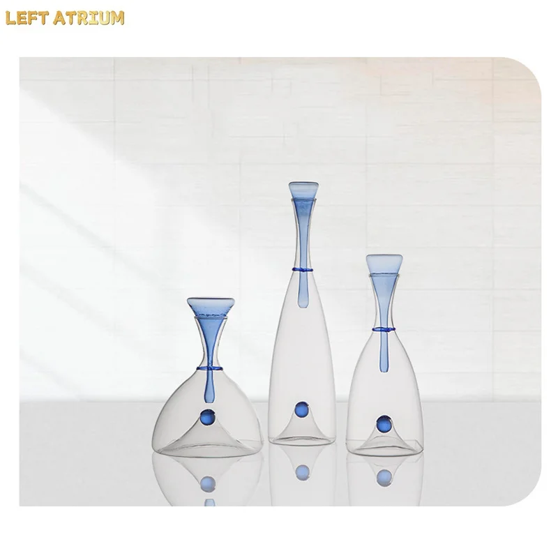 Dekanter Kaca Minimalis Modern - Home Bar And Cabinet ulasan dan harga