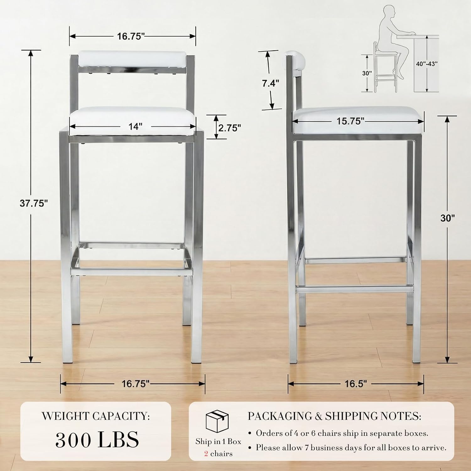 Set Kursi Bar 2 Buah, Kursi Ba - Home Bar And Counter ulasan dan harga