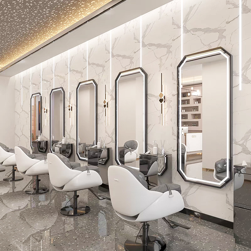 Cermin Panjang Penuh Dengan La - Home Barber ulasan dan harga