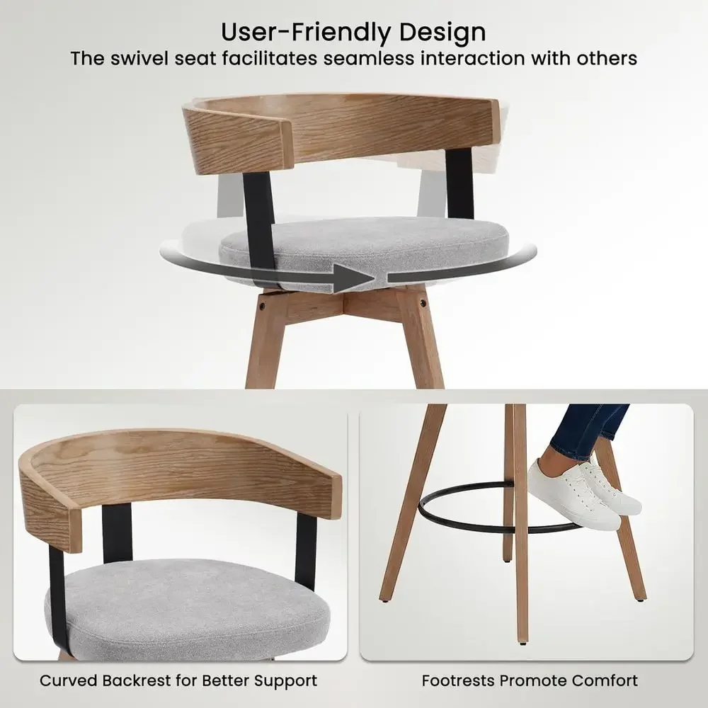 Set 2 Kursi Bar Tinggi dengan  - Home Bar Stools ulasan dan harga