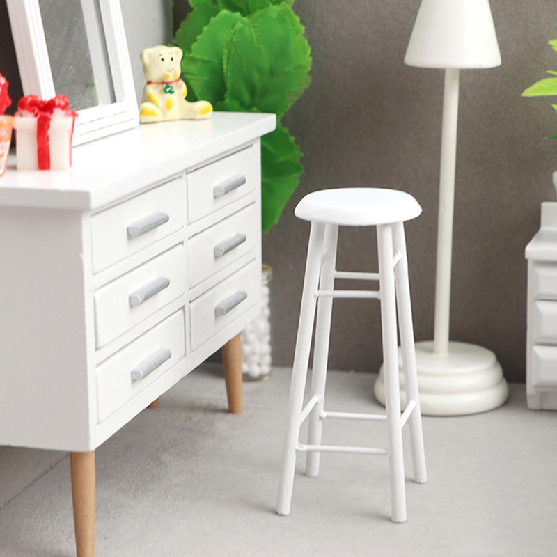 1:12 miniatur rumah boneka ban - Home Bar Stools ulasan dan harga