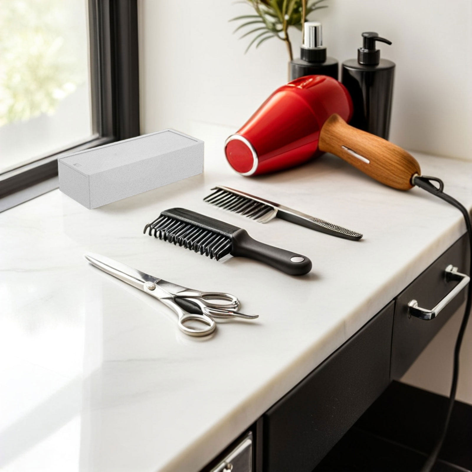 Kotak Penyimpanan Pisau Cukur  - Home Barber ulasan dan harga