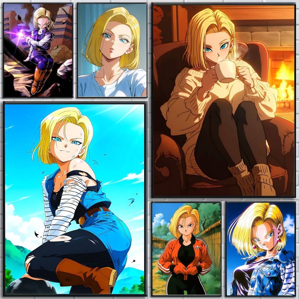 Poster Anime DRAGON BALL Andro - Home Bar Android ulasan dan harga
