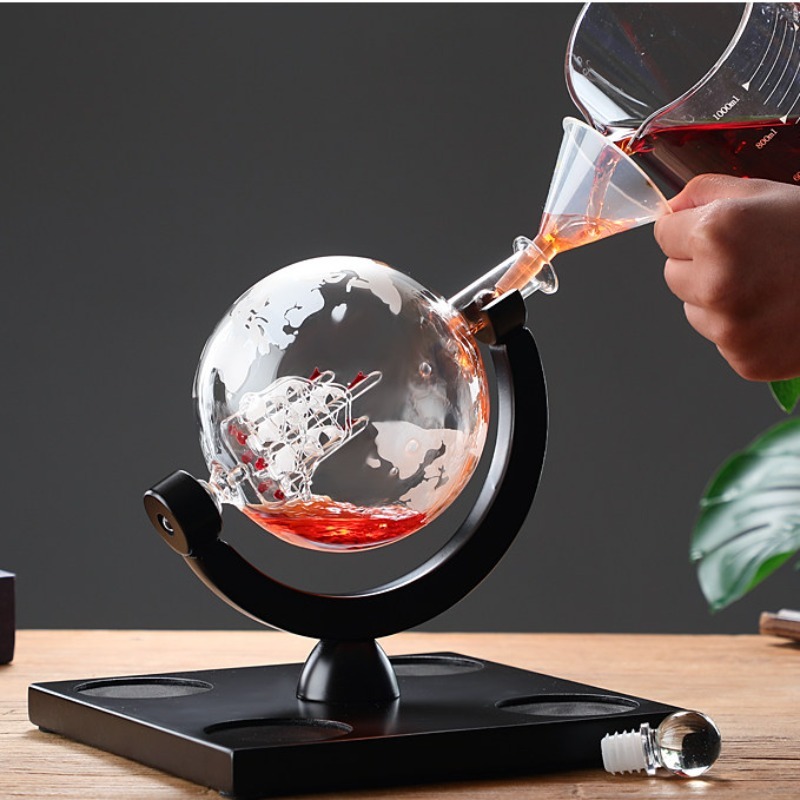 Set Dekanter Anggur Globe Deko - Decanter Globe Set ulasan dan harga