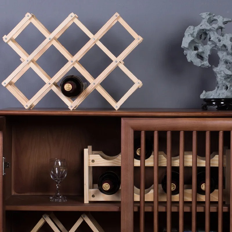 Rak penyimpanan anggur dapat d - Home Bar And Cabinet ulasan dan harga