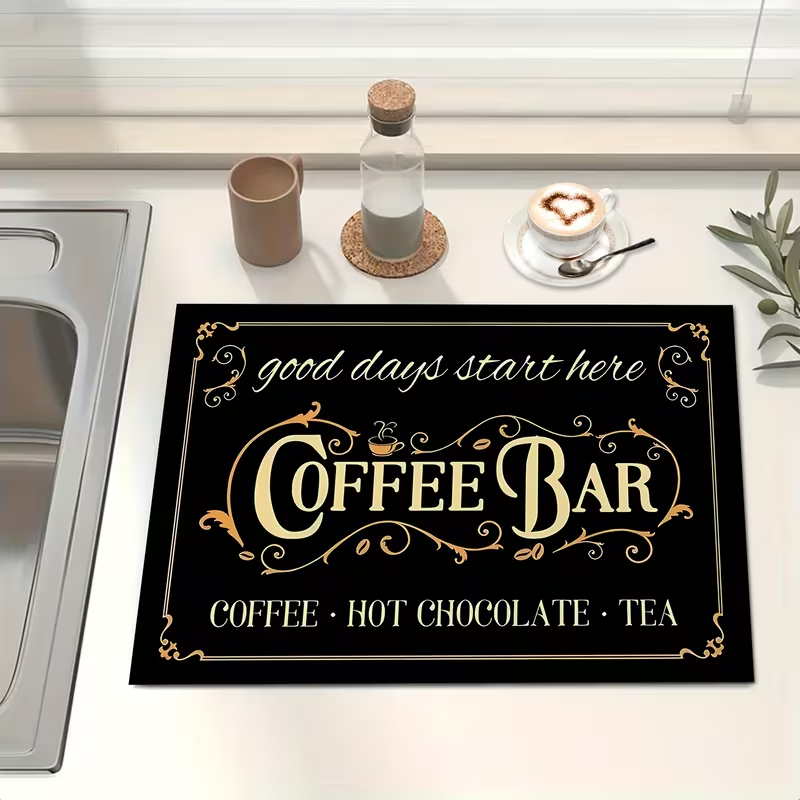 Alas Mesin Kopi, Alas Oven Mic - Bar Mat Rubber ulasan dan harga