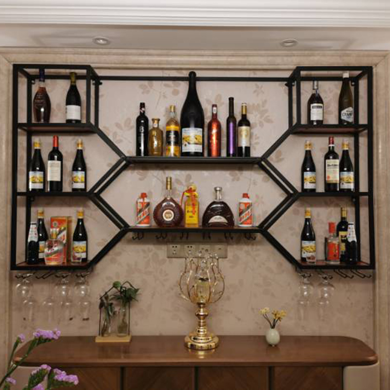 Rak Logam Lemari Anggur Ruang  - Home Bar And Cabinet ulasan dan harga