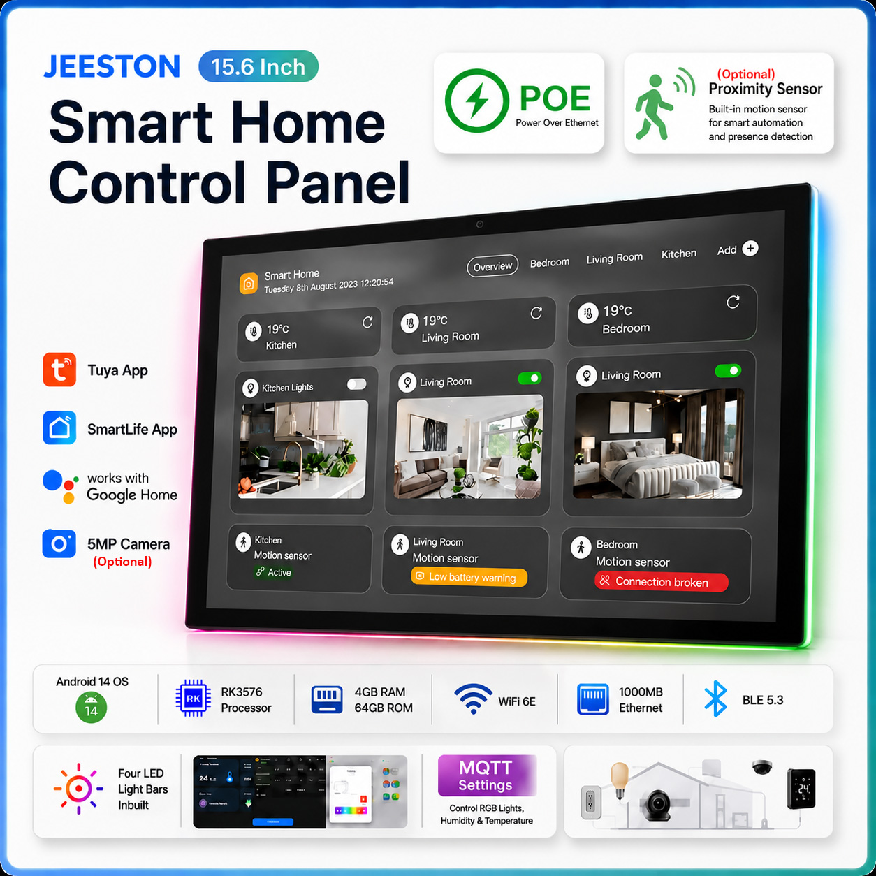 Panel Sentuh Kontrol Rumah Pin - Home Bar Android ulasan dan harga