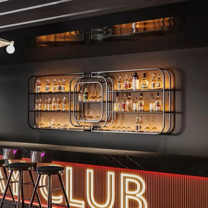 Rak Anggur Besi Tempa Sederhan - Home Bar And Counter ulasan dan harga